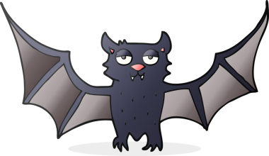 Bir insan tarafından çizilmiş cadılar bayramı sopası çizimi.