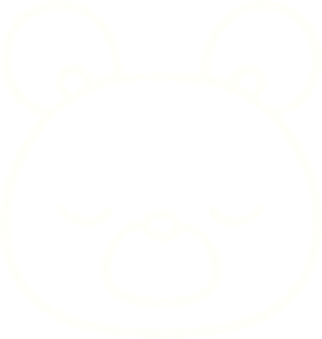 Bir insan tarafından çizilen Ayı Yüzlü Tebeşir