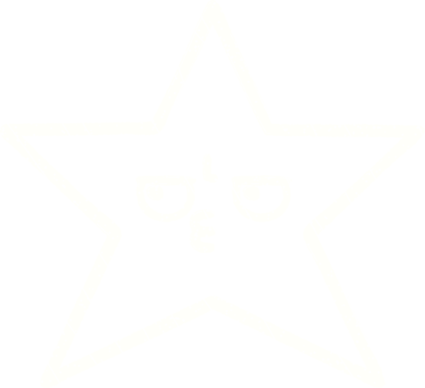 Bir insan tarafından çizilen Sinirli Yıldız Tebeşiri