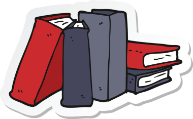 Bir insan tarafından çizilmiş çizgi roman çıkartması.