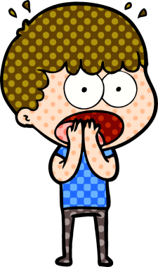 Bir insan tarafından çizilmiş bir karikatür.