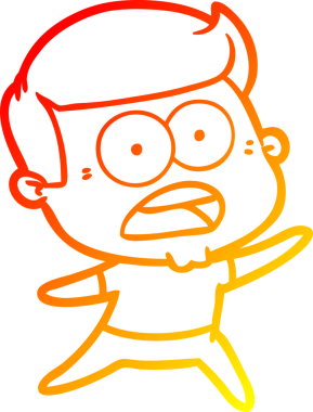 İnsan tarafından çizilmiş bir çizgi film karakteri.