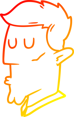 Bir insan tarafından çizilmiş, karikatür çizimi.