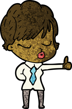 Bir insan tarafından çizilmiş gözleri kapalı çizgi film kadını.