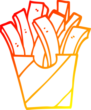 Bir insan tarafından çizilmiş bir çizgi film çizimi.