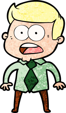 Bir insan tarafından çizilmiş bir karikatür.