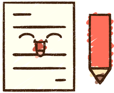 Bir insan tarafından çizilen Kağıt Notlar Tebeşir Çizimi