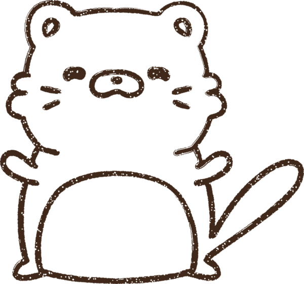Sevimli Kedi Kömürü Bir insan tarafından çizilmiş