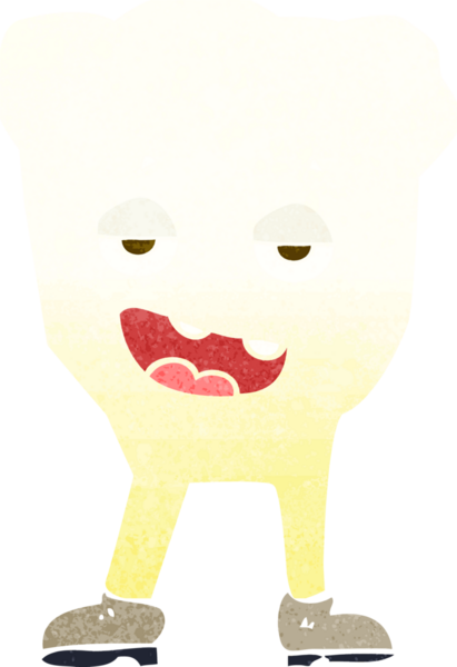 Bir insan tarafından çizilmiş el çizimi karikatür