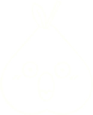 Bir insan tarafından çizilen Şok Armut Tebeşiri