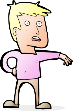 Karikatürist bir insan tarafından çizilmiş kamp hareketi yapıyor.