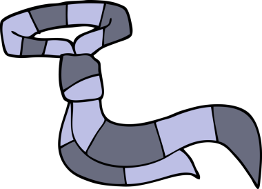 Bir insan tarafından çizilmiş karikatür ofis kravatı.