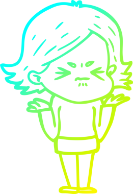 Bir insan tarafından çizilmiş kızgın bir karikatür çizimi.