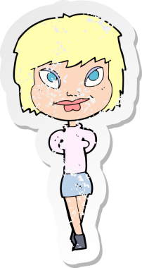 Bir insan tarafından çizilmiş mutlu bir karikatürün gerilimli yapıştırması.