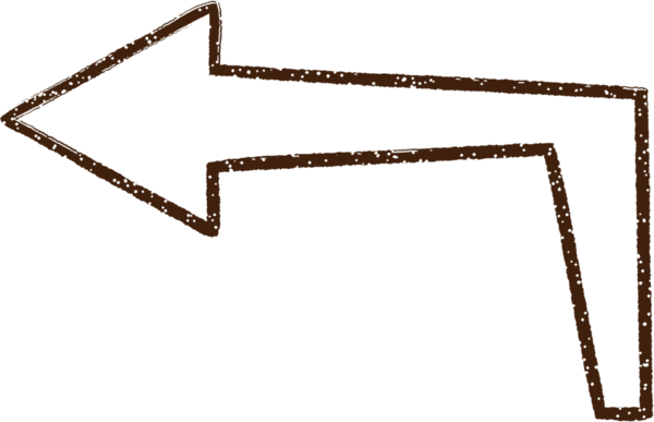 Bir insan tarafından çizilen ok karakalem çizimi