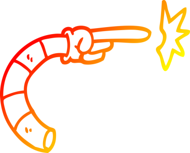 Bir insan tarafından çizilmiş bir çizgi film karakteri çizimi.