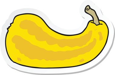 Bir insan tarafından çizilmiş bir karikatür yapıştırması.