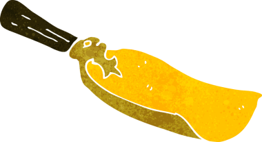 Bir insan tarafından çizilmiş kömür küreği.