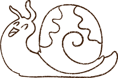 Bir insan tarafından çizilen Salyangoz Kömürü