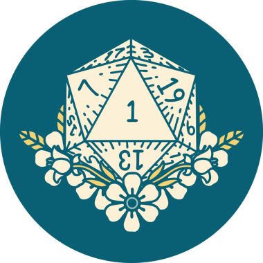 Retro Dövme Tarzı Doğal Zarlar Bir insan tarafından çizilmiş çiçek elementleri ile yuvarlanır