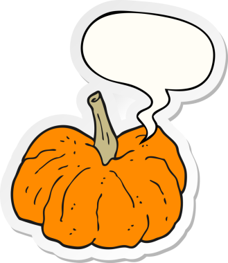 Bir insan tarafından çizilmiş baloncuk çıkartmalı karikatür.