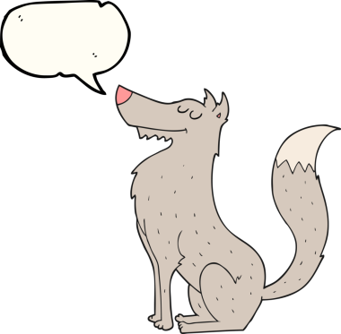 Bir insan tarafından çizilmiş serbest konuşma balonu çizgi film kurdu.