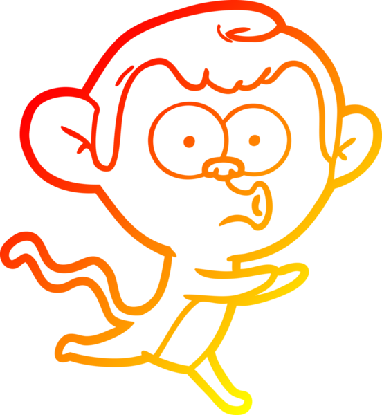 Bir insan tarafından çizilmiş sıcak çizgi çizgi çizgi çizimi.