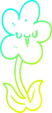 Bir insan tarafından çizilmiş gülen yüzlü bir karikatür çizimi.