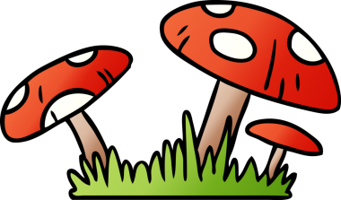 Bir insan tarafından çizilmiş bir kurbağa dışkısının el çizimi karikatürü.