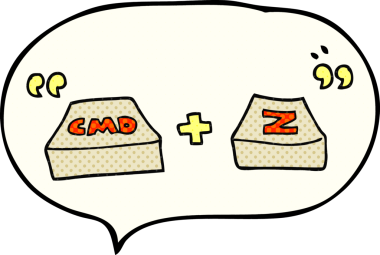 Bir insan tarafından çizilmiş serbest çizilmiş çizgi roman konuşma balonu çizgi film komut Z fonksiyonu