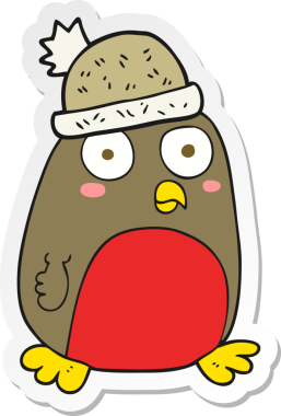 Bir insan tarafından çizilmiş bir karikatür etiketi.