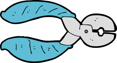 Bir insan tarafından çizilmiş güçlü kerpeten.