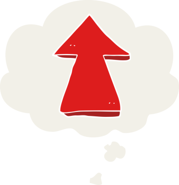 Bir insan tarafından çizilmiş, düşünce baloncuklu çizgi film.