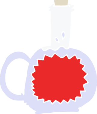 bir insan tarafından çizilmiş karalama şurubu.