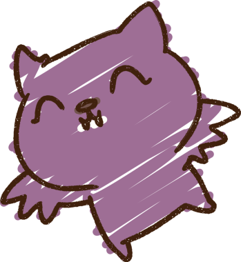 Bir insan tarafından çizilmiş Sevimli Yarasa Tebeşiri