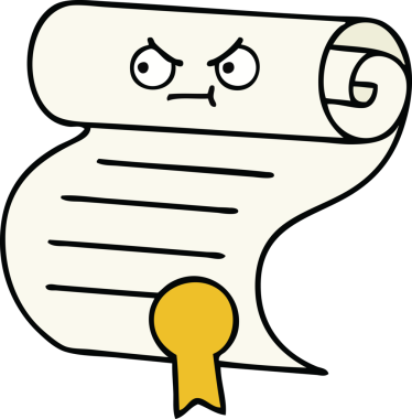 Bir insan tarafından çizilmiş güzel bir kontrat.