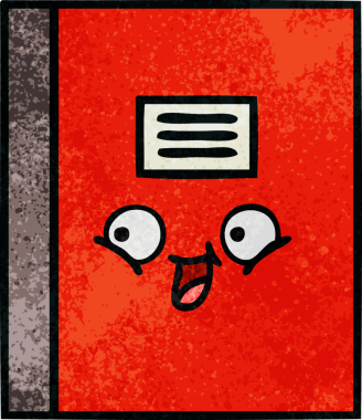 Bir insan tarafından çizilmiş bir defterin retro grunge desen karikatürü