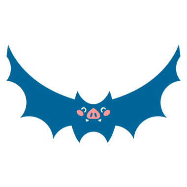 Bir insan tarafından çizilmiş şirin cadılar bayramı sopası.