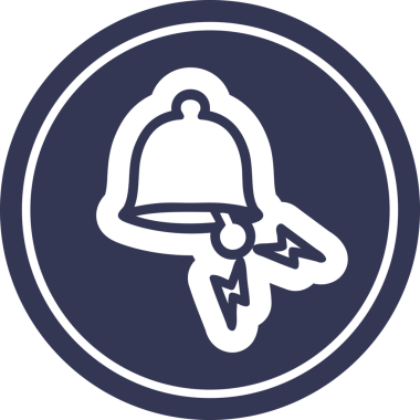 Bir insan tarafından çizilmiş halka şeklinde sembol.