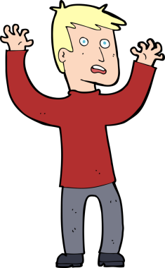 Bir insan tarafından çizilmiş karikatür.