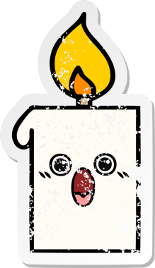 Bir insan tarafından çizilmiş şirin bir çizgi filmin sıkıntılı çıkartması.