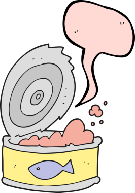 Bir insan tarafından çizilmiş serbest konuşma balonu konservesi.