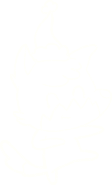 Bir insan tarafından çizilen Şenlikli Tilki Tebeşiri