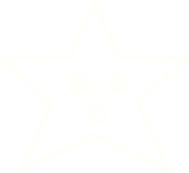 Bir insan tarafından çizilen Yıldız Tebeşiri