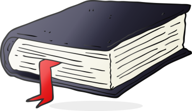 Bir insan tarafından çizilmiş el yazısıyla çizilmiş kalın bir çizgi roman.