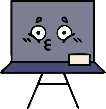 Bir insan tarafından çizilmiş güzel bir karikatür.