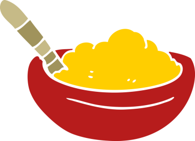 Bir insan tarafından çizilmiş bir karalama kasesi.