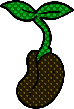 Bir insan tarafından çizilmiş bir fidyenin karalaması.