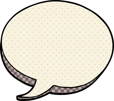 bir insan tarafından çizilmiş karalama ifade kabarcığı