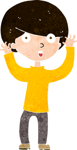 Bir insan tarafından çizilmiş el çizimi karikatür